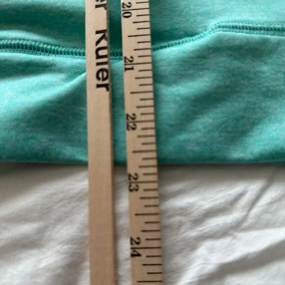 VICTORIA SECRET PINK Ultimate half zip pullover Size Medium Mint Activewear - Picture 13 of 15